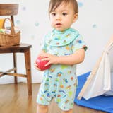ミント | 総柄ロンパス マイファーストブリーズ | F.O.Online Store