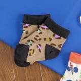 ブラウン | BOYS総柄ベビーソックス マイファーストブリーズ | F.O.Online Store
