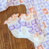 アイボリー | GIRLS総柄ベビーソックス マイファーストブリーズ | F.O.Online Store