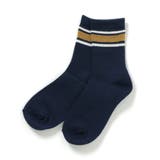 ネイビーブルー | ラインロゴソックス | F.O.Online Store
