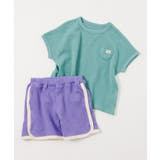 エメラルドグリーン | カラバリワッフルパジャマ | F.O.Online Store