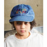 ブルー | B NEWJACK ロゴ刺繍キャップ | F.O.Online Store