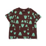 ブラウン | 【リンク】総柄Tシャツ | F.O.Online Store