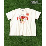 アイボリー | PEANUTS サッカーユニフォーム風Tシャツ | F.O.Online Store