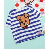 ブルー | WEB限定 OSAMU GOODSコラボ ボーダー&ドットTシャツ | F.O.Online Store