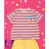 ピンク | 【リンク】サーティワン フレーバーボーダーTシャツ | F.O.Online Store