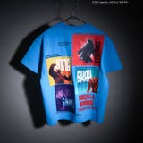 ブルー | 【ゴジラxコング 新たなる帝国】転写ワイドTシャツ | F.O.Online Store