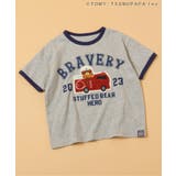 グレー | トミカとトム リンガーTシャツ | F.O.Online Store