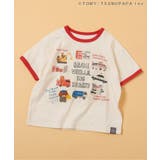 アイボリー | トミカとトム リンガーTシャツ | F.O.Online Store