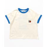 ブルー | ジャンクフード刺繍Tシャツ | F.O.Online Store