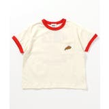 レッド | ジャンクフード刺繍Tシャツ | F.O.Online Store