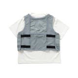 サマーエール 冷っほーい！保冷剤ベスト付きTシャツ  UVカット 接触冷感 | F.O.Online Store | 詳細画像10 