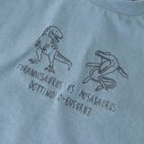 恐竜VS刺繍Tシャツ | F.O.Online Store | 詳細画像9 