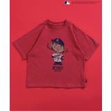 レッド | MLB バブルヘッドラグランTシャツ | F.O.Online Store