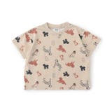 ベージュ | 4色4柄総柄Tシャツ | F.O.Online Store