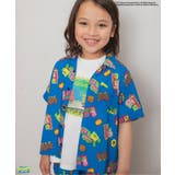 ブルー | スポンジ・ボブ アロハシャツ | F.O.Online Store