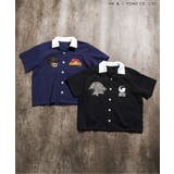【リンク】WEB限定 ゴジラ刺繍シャツ | F.O.Online Store | 詳細画像13