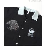 【リンク】WEB限定 ゴジラ刺繍シャツ | F.O.Online Store | 詳細画像4