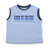 ブルー | メランジロゴタンクトップ | F.O.Online Store