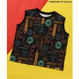ブラック | 【地球の歩き方コラボ】あこがれ3都市ノースリ総柄Tシャツ | F.O.Online Store