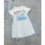 オフホワイト | ディズニーキャラクター プリンセス/チュール2Pワンピース | F.O.Online Store