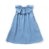 サックス | 【リンク】フリル衿ワンピース | F.O.Online Store