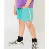 エメラルドグリーン | サイドポケットカットソーパンツ 4分丈 | F.O.Online Store