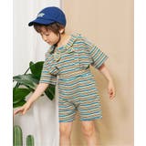 ブルー | 【リンク】WEB限定 イロイロサス付きハーフレギンス(セットアップ可) 4分丈 | F.O.Online Store