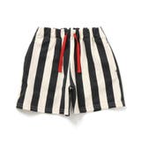 ストライプ柄 | 【26夏新作】カラバリイージーハーフパンツ 4分丈 | F.O.Online Store