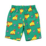 グリーン | 【WEB限定/26年夏新作】DAISUKI総柄ライトハーフパンツ  5分丈 | F.O.Online Store