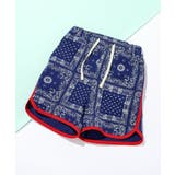 ネイビーブルー | バンダナハーフパンツ（セットアップ可）  4分丈 | F.O.Online Store