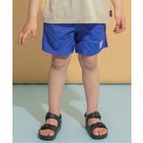 ブルー | 【ジュニア対応】水陸両用アクティブパンツ_UVカット_撥水加工 4分丈 | F.O.Online Store