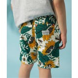 花柄 | サマーエール 総柄プリペラパンツ 5分丈 | F.O.Online Store