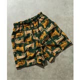 グリーン | 【水をはじく/しわになりにくい】水陸両用パンツ 4分丈 UVカット 撥水 | F.O.Online Store