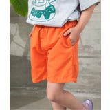 オレンジ | 【水をはじく/しわになりにくい】水陸両用パンツ 4分丈 UVカット 撥水 | F.O.Online Store