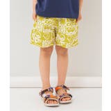 イエロー | 【水をはじく/しわになりにくい】水陸両用パンツ 4分丈 UVカット 撥水 | F.O.Online Store