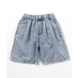 サックス | ケミカルライトオンスタックハーフパンツ 6分丈 | F.O.Online Store