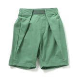 グリーン | ワイドタックハーフパンツ 6分丈 | F.O.Online Store