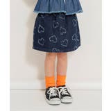ネイビーブルー | ハートデニムスカパン | F.O.Online Store