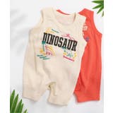 アイボリー | 【リンク】恐竜ぷくぷくタンクロンパス | F.O.Online Store