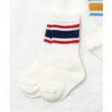 ネイビーブルー | ラインベビーハイソックス | F.O.Online Store