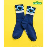 ネイビーブルー | SESAME STREET 立体ソックス | F.O.Online Store