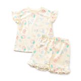 【接触冷感/吸水速乾】GIRLS 総柄フリルパジャマ 吸水速乾 接触冷感 | F.O.Online Store | 詳細画像1