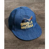 デニム | WEB限定 ゴジラワッペン刺繍キャップ | F.O.Online Store
