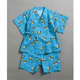 ターコイズブルー | 【すっぽり着られる】いろいろ甚平 | F.O.Online Store