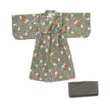 カーキ | DODコラボ めちゃもえ花火柄すっぽり着られる浴衣(コドモ) | F.O.Online Store