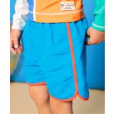 ブルー | カラフルパイピングビーチショーツ  5分丈 | F.O.Online Store