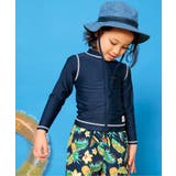 ネイビーブルー | 前開き長袖ラッシュガード_UVカット | F.O.Online Store