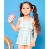 サックス | フリルワンピース水着_UVカット | F.O.Online Store
