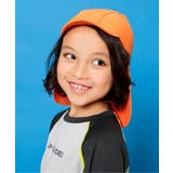 オレンジ | 日よけ付きスイムキャップ_UVカット | F.O.Online Store
